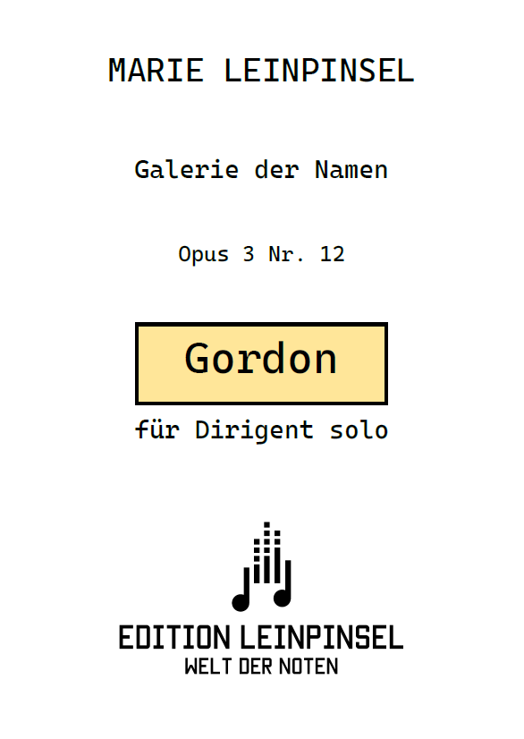 Gordon Op. 3 Nr. 12