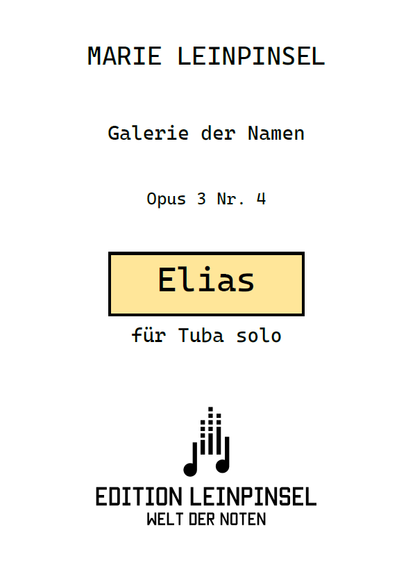 Elias Op. 3 Nr. 4