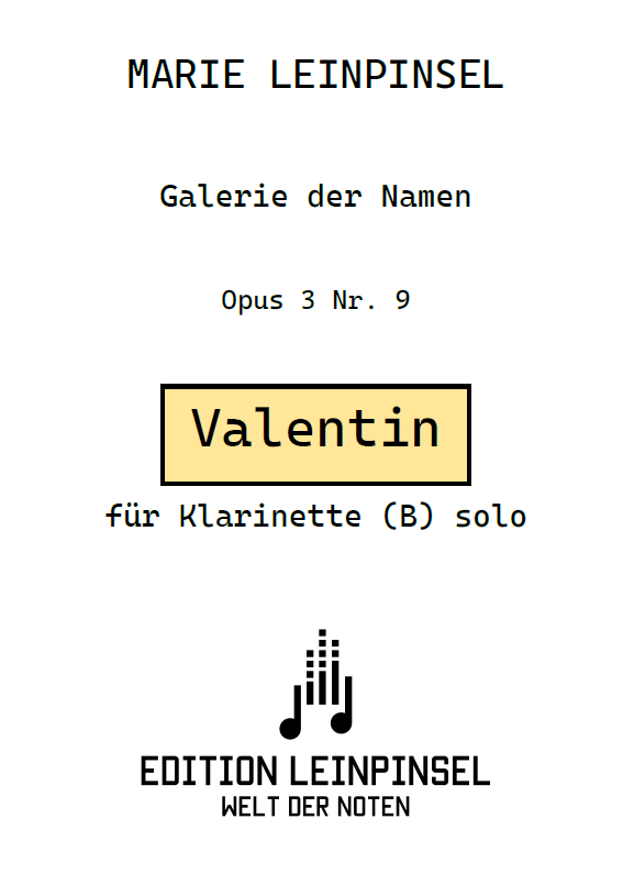 Valentin Op. 3 Nr. 9
