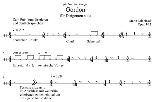Gordon Op. 3 Nr. 12