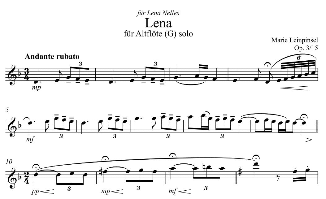 Lena Op. 3 Nr. 15