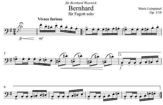 Bernhard Op. 3 Nr. 19
