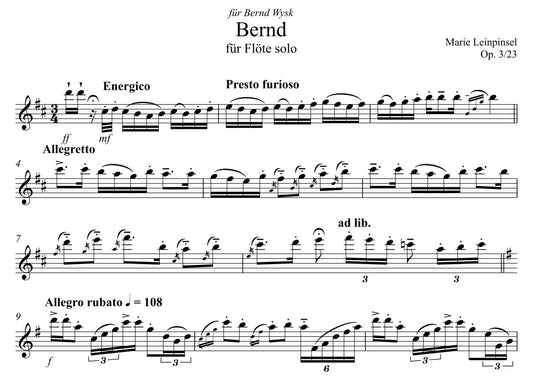 Bernd Op. 3 Nr. 23