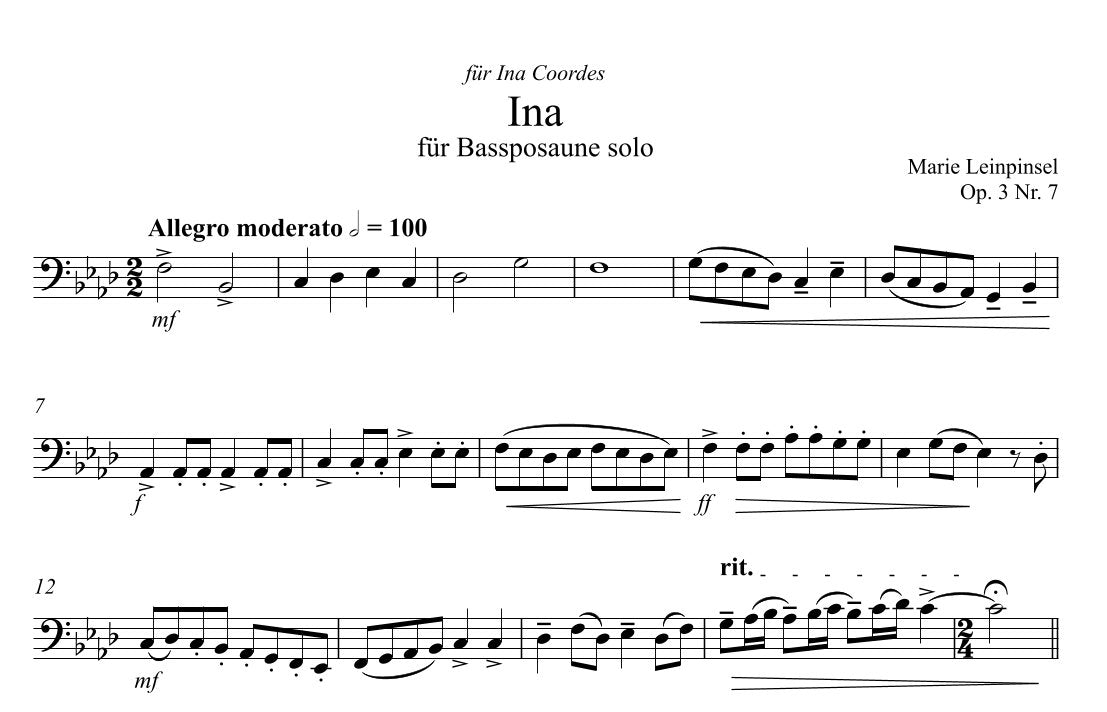 Ina Op. 3 Nr. 7