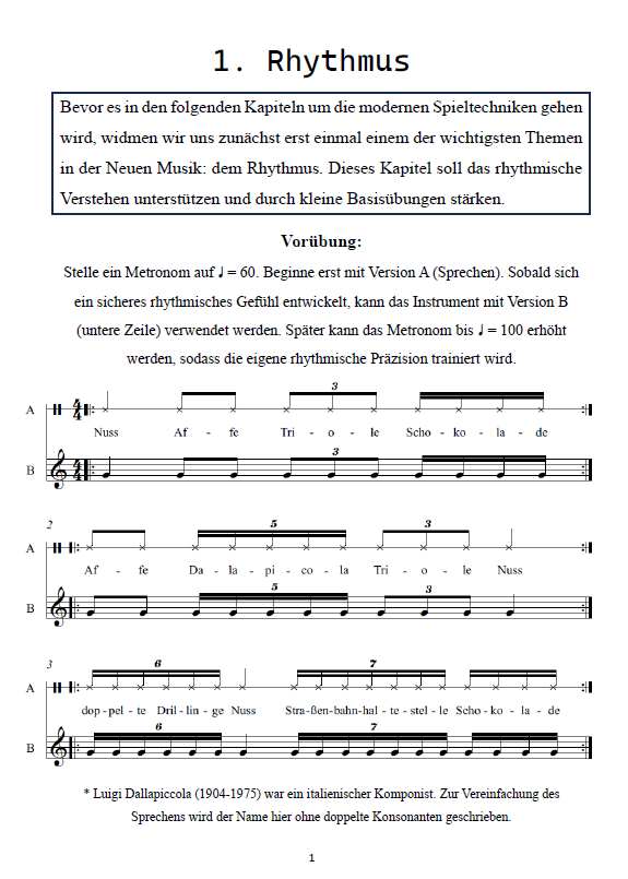 Der kleine Zoo der Neuen Musik