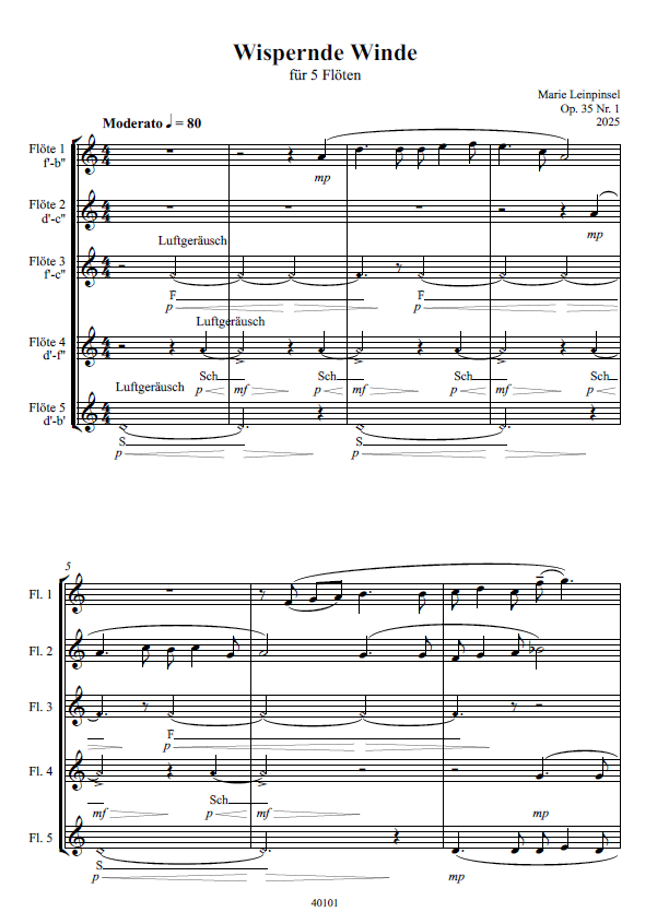 Quintette Op. 35 Band 1