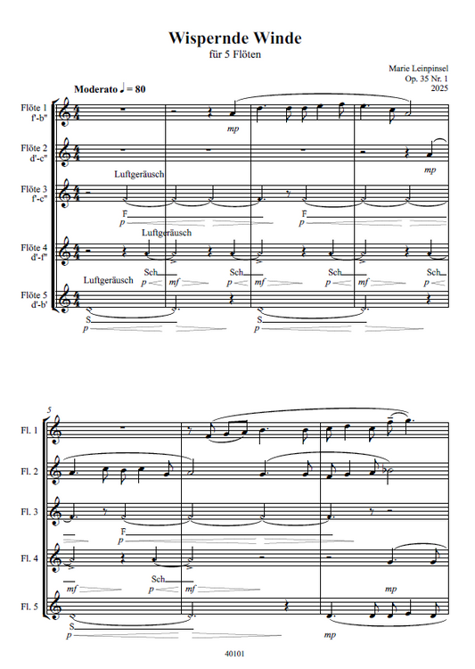 Quintette Op. 35 Band 1