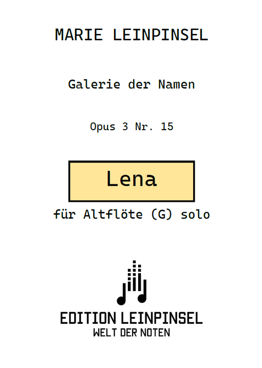 Lena Op. 3 Nr. 15
