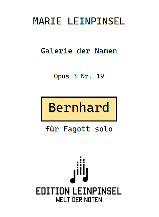 Bernhard Op. 3 Nr. 19