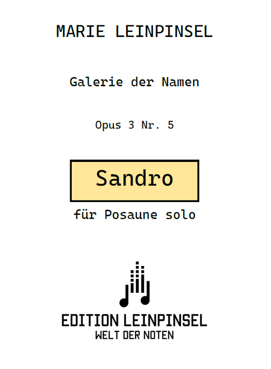 Sandro Op. 3 Nr. 5